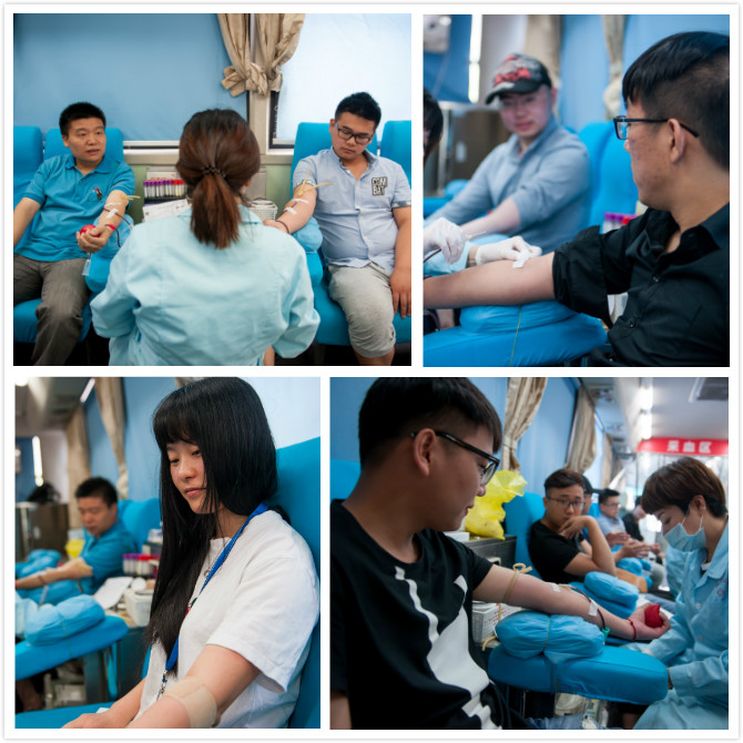 Ningshing Organized Blood Donation Activity